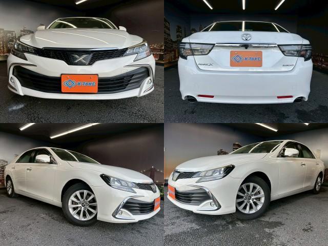 Ref:AUX-24199521 TOYOTA MARK X 2017 1 2017 Toyota Mark X white gasoline used car Japan export