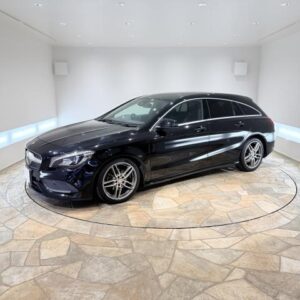 2017 Mercedes Benz Cla-Class Shooting Brake black gasoline used car Japan export