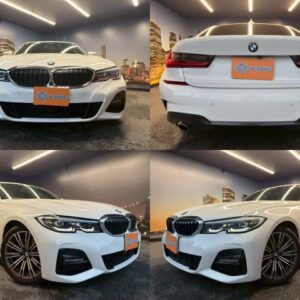 2021 Bmw 3 Series white gasoline used car Japan export