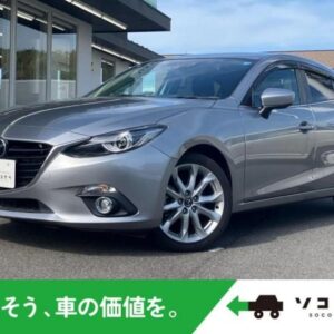 2015 Mazda Axela Sport silver gasoline used car Japan export