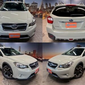 2013 Subaru Xv green gasoline used car Japan export