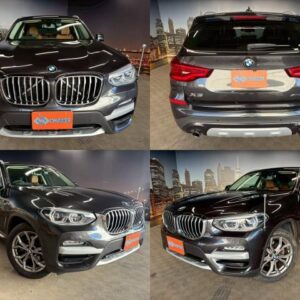 2019 Bmw X3 gray gasoline used car Japan export
