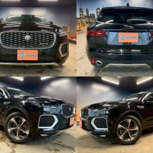 2021 Jaguar E-Pace black gasoline used car Japan export