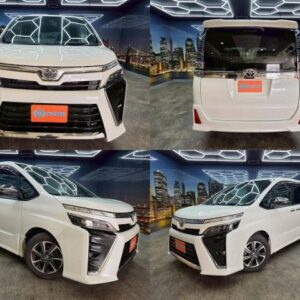 2021 Toyota Voxy pearl gasoline used car Japan export