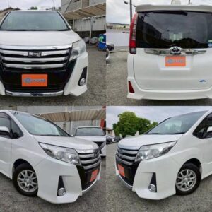 2015 Toyota Noah pearl gasoline used car Japan export