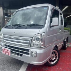 2019 Suzuki Super Carry silver gasoline used car Japan export