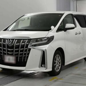 2021 Toyota Alphard pearl gasoline used car Japan export