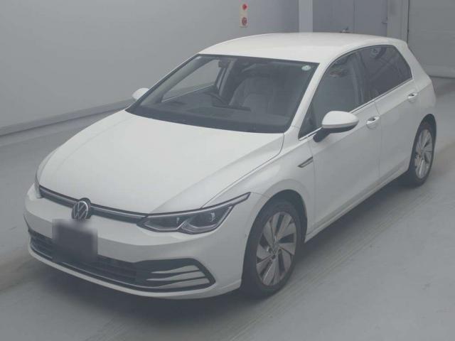 Ref:AUX-24200198 VOLKSWAGEN GOLF 2021 1 2021 Volkswagen Golf pearl gasoline used car Japan export