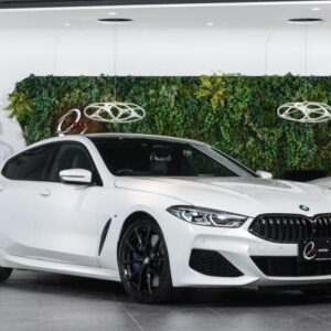 2020 Bmw 8 Series white gasoline used car Japan export