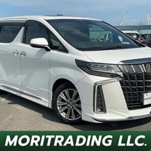 2020 Toyota Alphard white gasoline used car Japan export