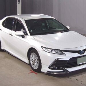 2022 Toyota Camry pearl gasoline used car Japan export