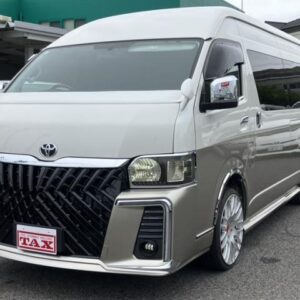 2006 Toyota Hiace Wagon gold gasoline used car Japan export
