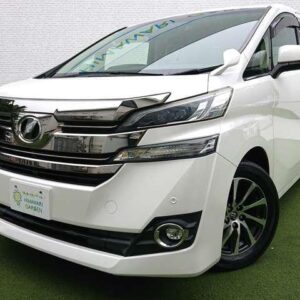 2017 Toyota Vellfire pearl gasoline used car Japan export