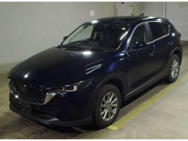 Ref:AUX-24204442 MAZDA CX-5 2022 1 2022 Mazda Cx-5 blue gasoline used car Japan export