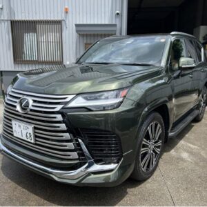 2025 Lexus Lx green gasoline used car Japan export