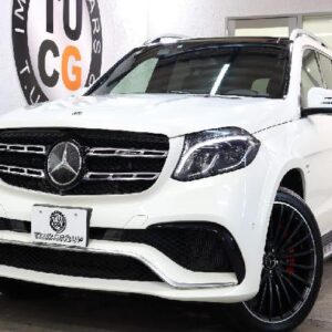 2019 Mercedes Benz Gls white gasoline used car Japan export