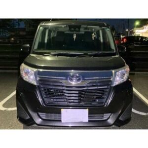 2019 Toyota Roomy black gasoline used car Japan export
