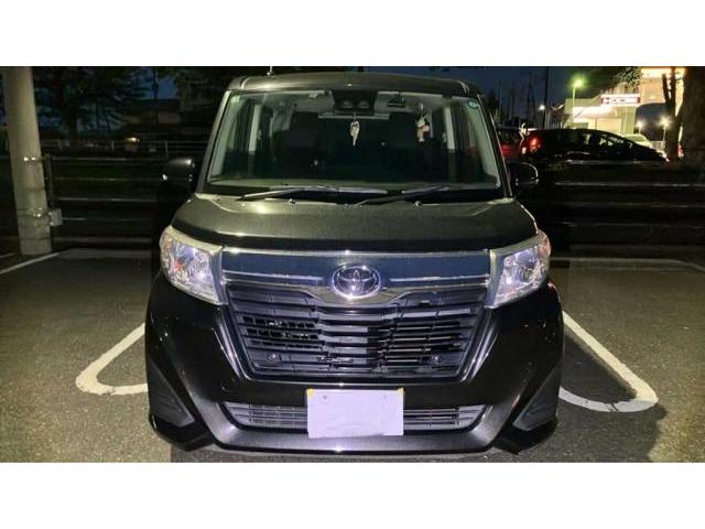 Ref:AUX-24204774 TOYOTA ROOMY 2019 1 2019 Toyota Roomy black gasoline used car Japan export