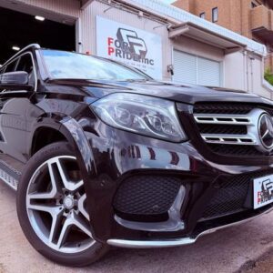 2016 Mercedes Benz Gls black diesel used car Japan export