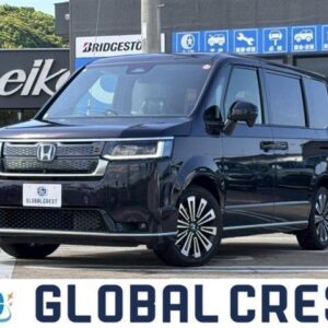 2025 Honda Stepwagon black gasoline used car Japan export