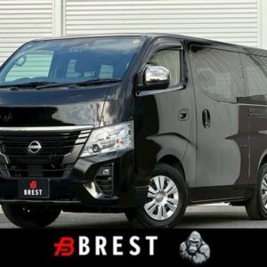 2022 Nissan Caravan Bus black gasoline used car Japan export
