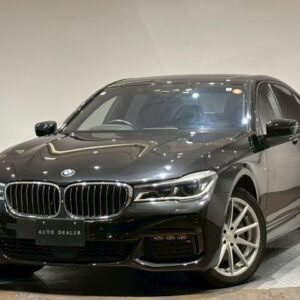 2017 Bmw 7 Series black diesel used car Japan export