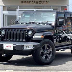 2021 Chrysler Jeep Jeep Wrangler Unlimited black gasoline used car Japan export