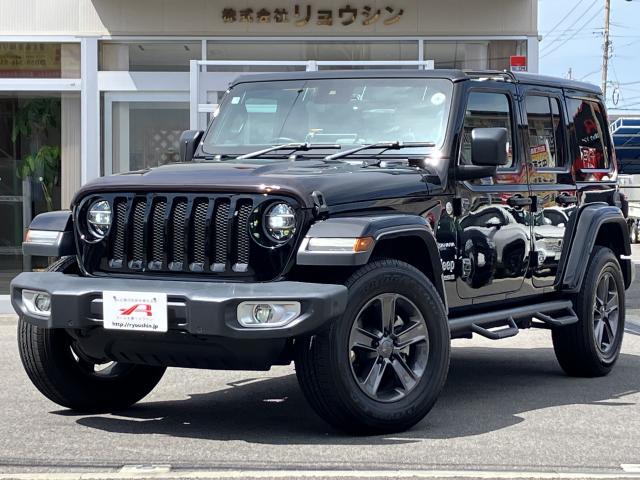 Ref:AUX-24213706 CHRYSLER JEEP JEEP WRANGLER UNLIMITED 2021 1 2021 Chrysler Jeep Jeep Wrangler Unlimited black gasoline used car Japan export