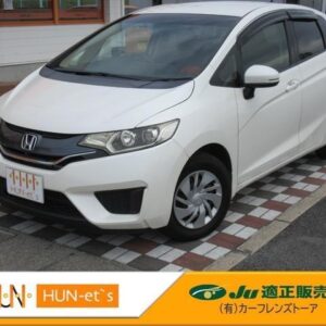 2014 Honda Fit pearl gasoline used car Japan export