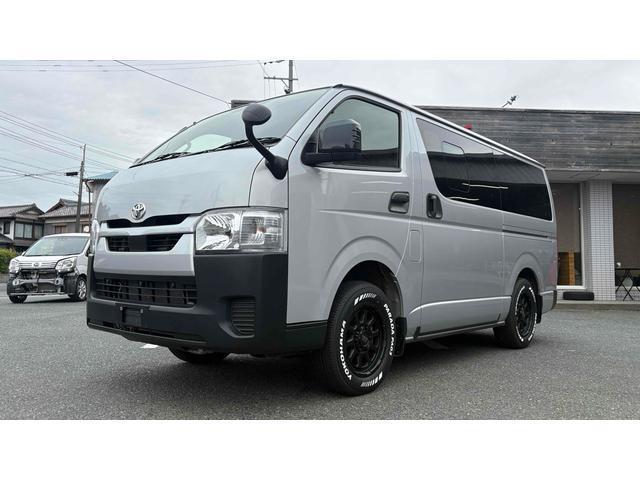 Ref:AUX-24213934 TOYOTA HIACE VAN 2024 1 2024 Toyota Hiace Van silver diesel used car Japan export