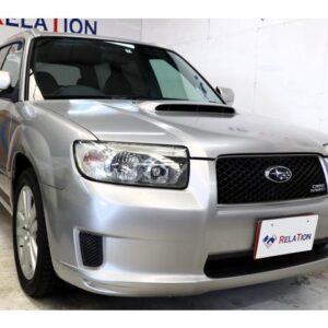 2005 Subaru Forester silver gasoline used car Japan export