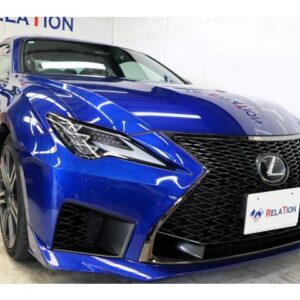2019 Lexus Rc F blue gasoline used car Japan export