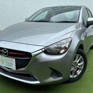 2015 Mazda Demio gray diesel used car Japan export