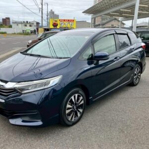 2015 Honda Shuttle purple hybrid used car Japan export