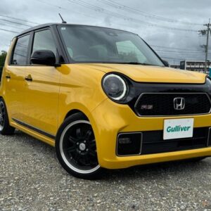 2024 Honda N-One yellow gasoline used car Japan export