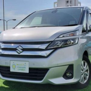 2017 Suzuki Landy silver hybrid used car Japan export
