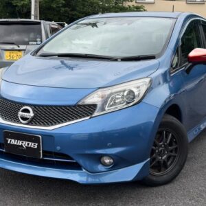 2015 Nissan Note blue gasoline used car Japan export