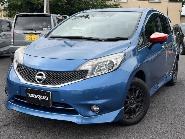 Ref:AUX-24224041 NISSAN NOTE 2015 1 2015 Nissan Note blue gasoline used car Japan export