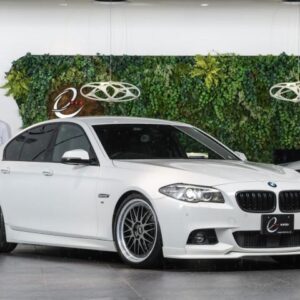 2014 Bmw 5 Series white gasoline used car Japan export