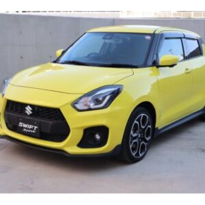 2018 Suzuki Swift Sport yellow gasoline used car Japan export