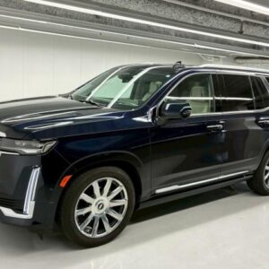 2024 Cadillac Cadillac Escalade blue gasoline used car Japan export