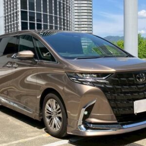 2025 Toyota Alphard pearl gasoline used car Japan export
