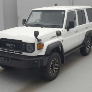 2026 Toyota Land Cruiser 70 white diesel used car Japan export