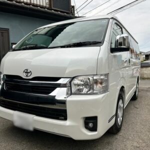 2026 Toyota Hiace Wagon pearl gasoline used car Japan export