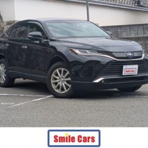 2022 Toyota Harrier Hybrid black gasoline used car Japan export