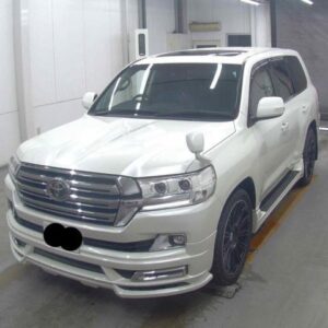 2016 Toyota Land Cruiser pearl gasoline used car Japan export