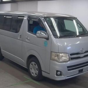 2011 Toyota Regius Ace Van silver gasoline used car Japan export