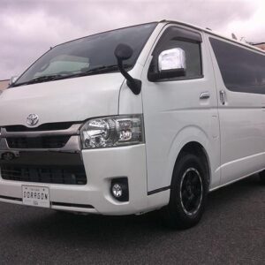 2021 Toyota Hiace Van pearl diesel used car Japan export