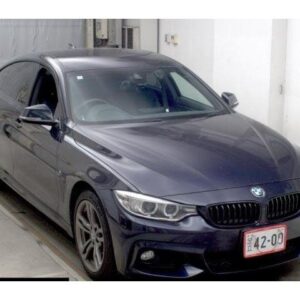 2015 Bmw 4 Series blue gasoline used car Japan export