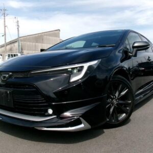 2024 Toyota Corolla Touring black gasoline used car Japan export